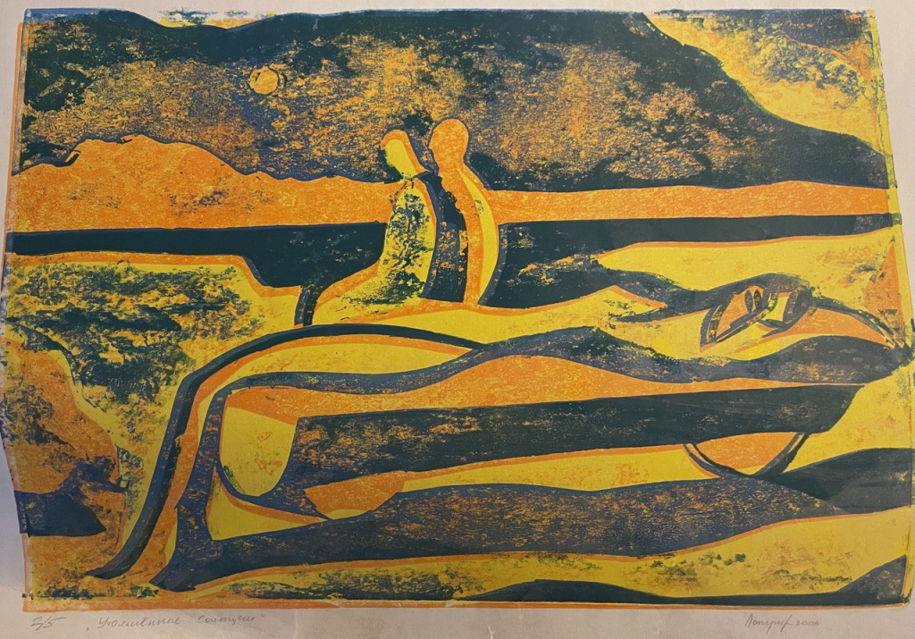 «А это одна из моих линогравюр, которые я сделала в международном лагере молодых художников в Алуксне».jpg