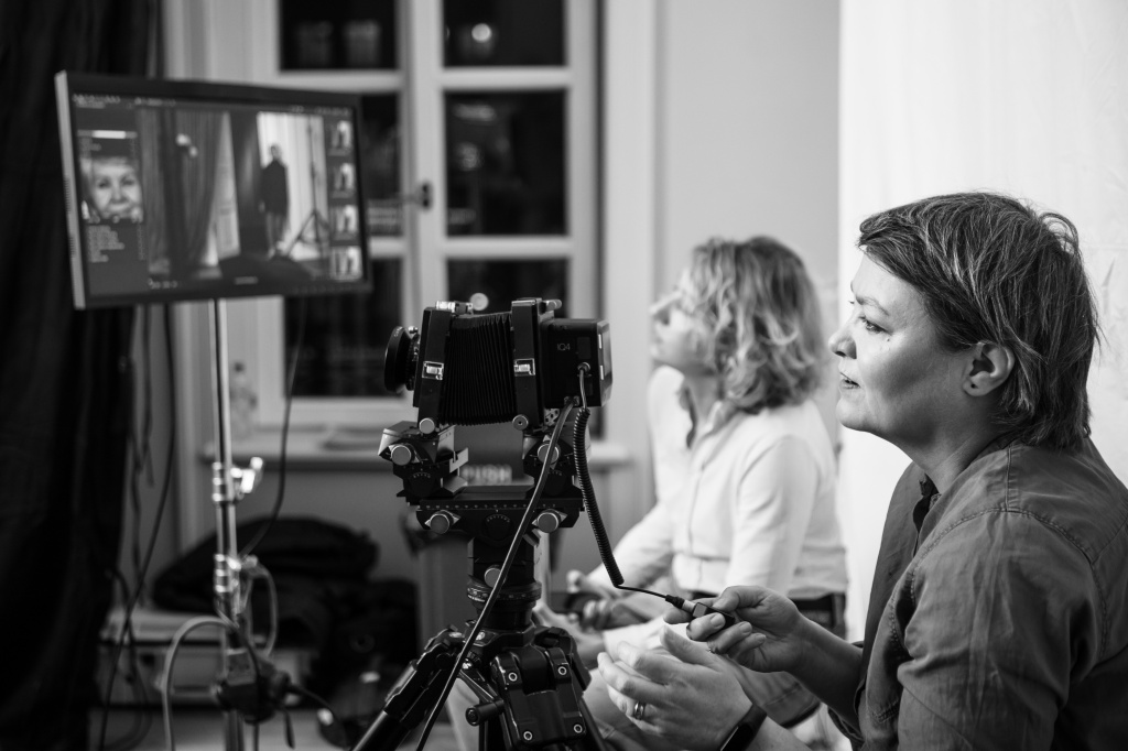 Ольга Павлова на съемках проекта. Фото: Кристина Спивак